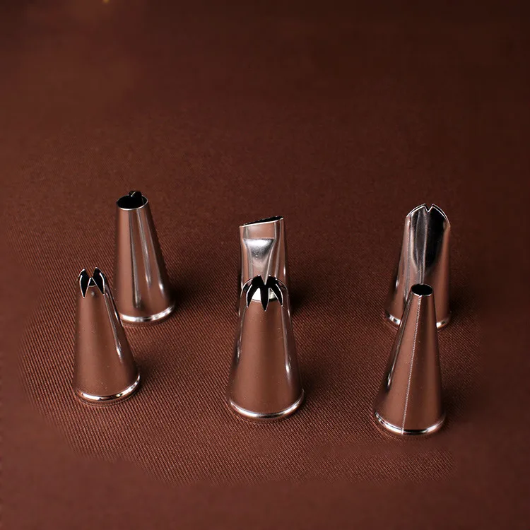 6PCS / SET Russian Brazilian Candy Cake Shop Pastry Tools Decoration Stock Bag Cream Nozzle | Дом и сад