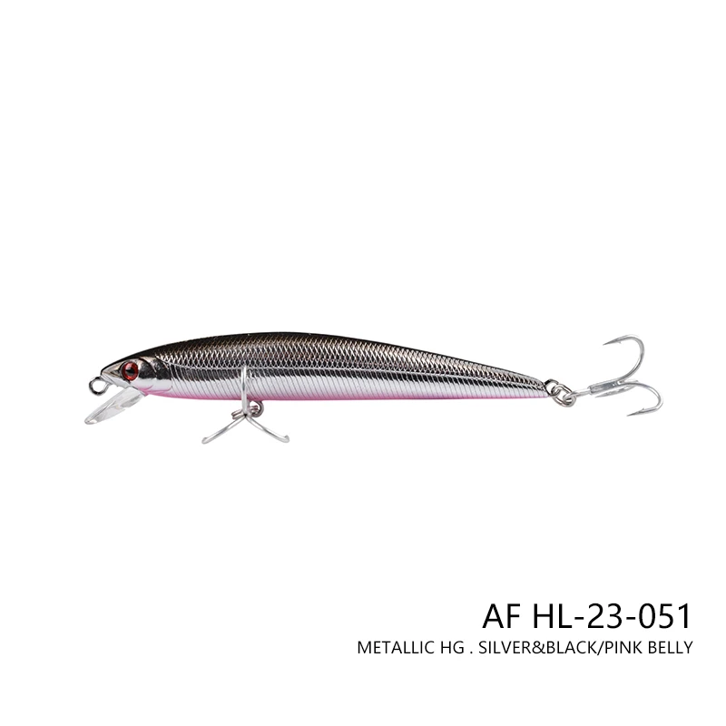 ANYFISH RV MINNOW 80F плавающая приманка для рыбалки 8 см 5,4 г жесткая приманка с 2 рыболовными крючками глубина погружения 0,4-0,6 м воблер - Цвет: AF HL-23-051