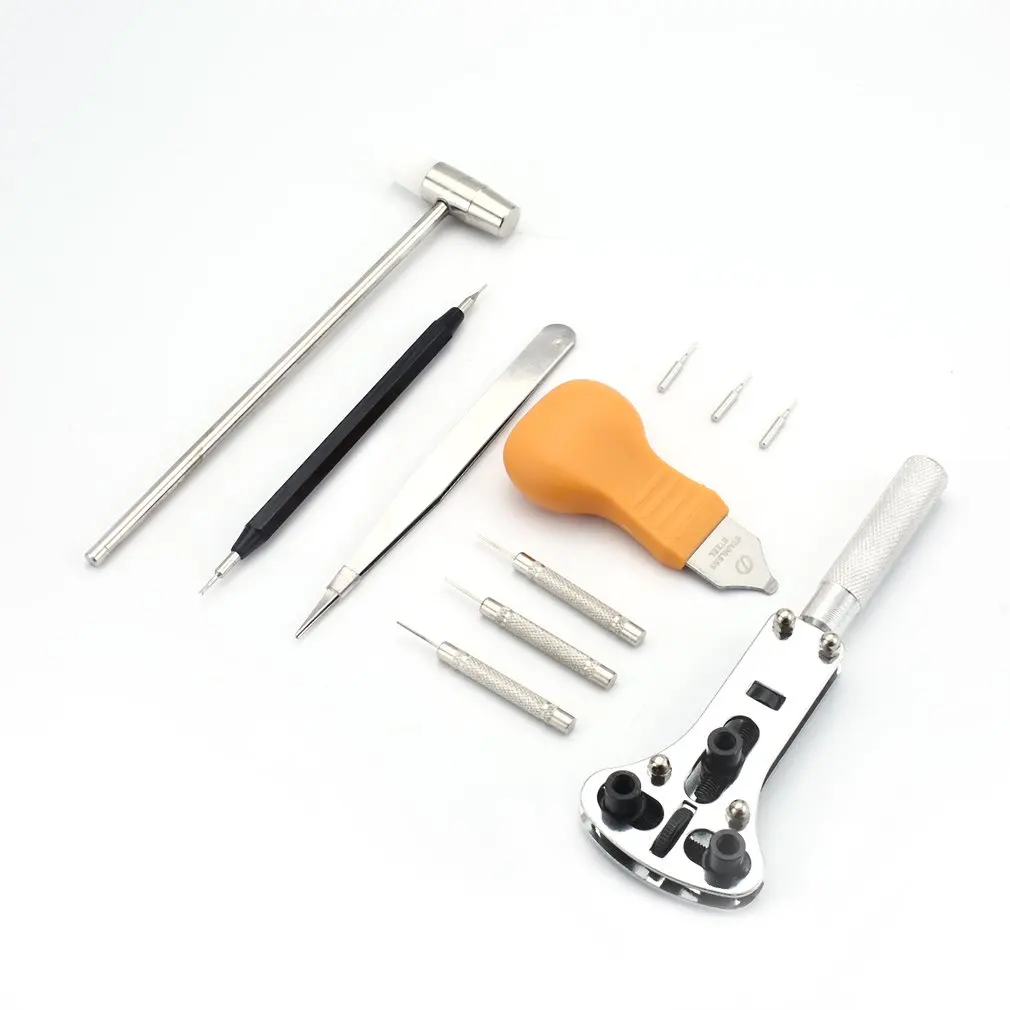 20 шт Часы ремонтный чехол для инструментов валик часов Молоток открывалка Набор