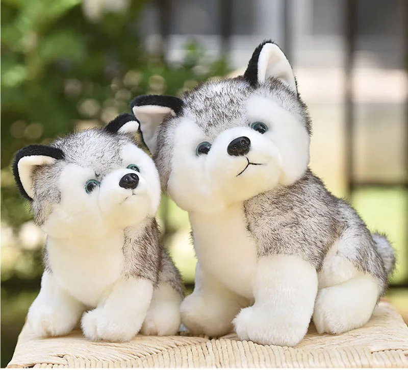 9 см/18 см плюшевая собака хаски Kawaii щенок мягкие игрушки милый ребенок подарок дети куклы