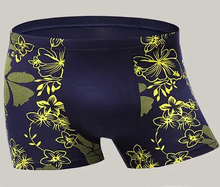 Cueca, 4 шт./лот, Брендовое бамбуковое нижнее белье, ткань, дышащие трусы, сексуальные боксеры, трусы для мужчин, s, боксеры, шорты для мужчин, плюс, большой размер, модал - Цвет: 3