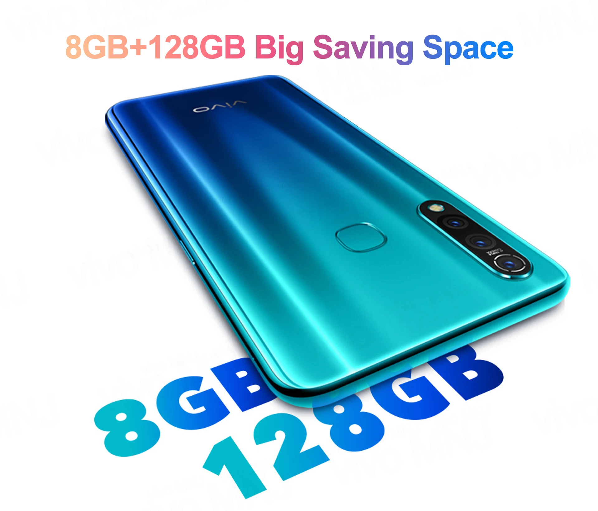 vivo Z5x мобильный телефон 6,5" экран 8G 128G Snapdragon710 16MP камера 5000 мАч батарея 18 Вт зарядка сотовый смартфон