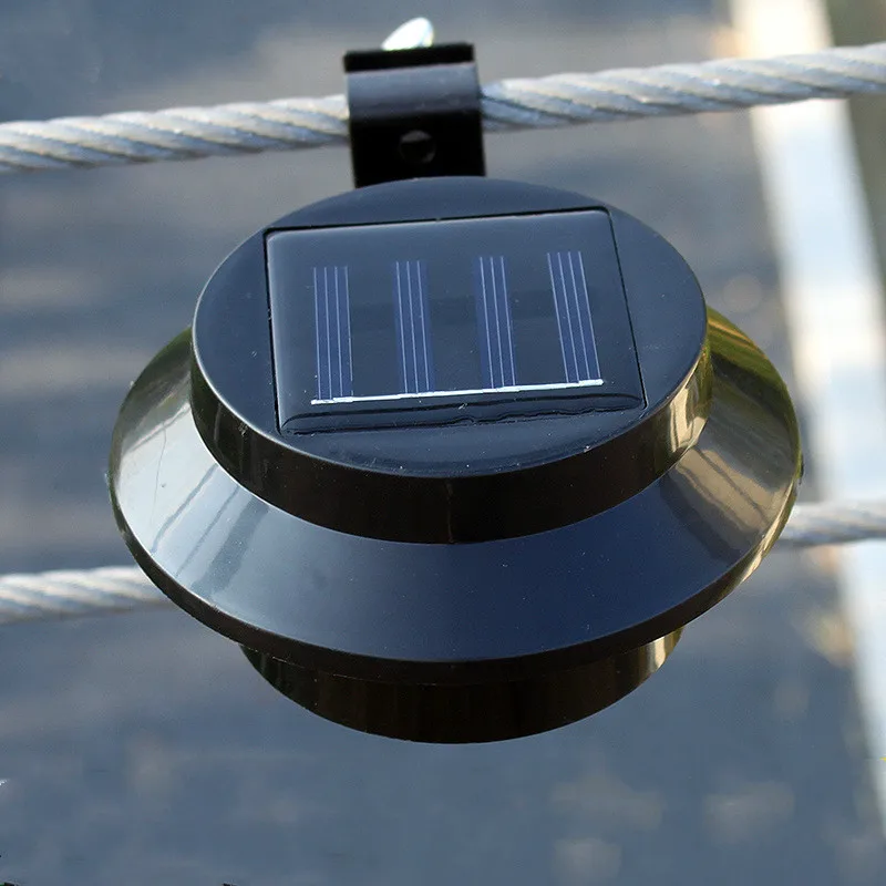 Водонепроницаемый светодиодный светильник на солнечной батарее с 3 светодиодами