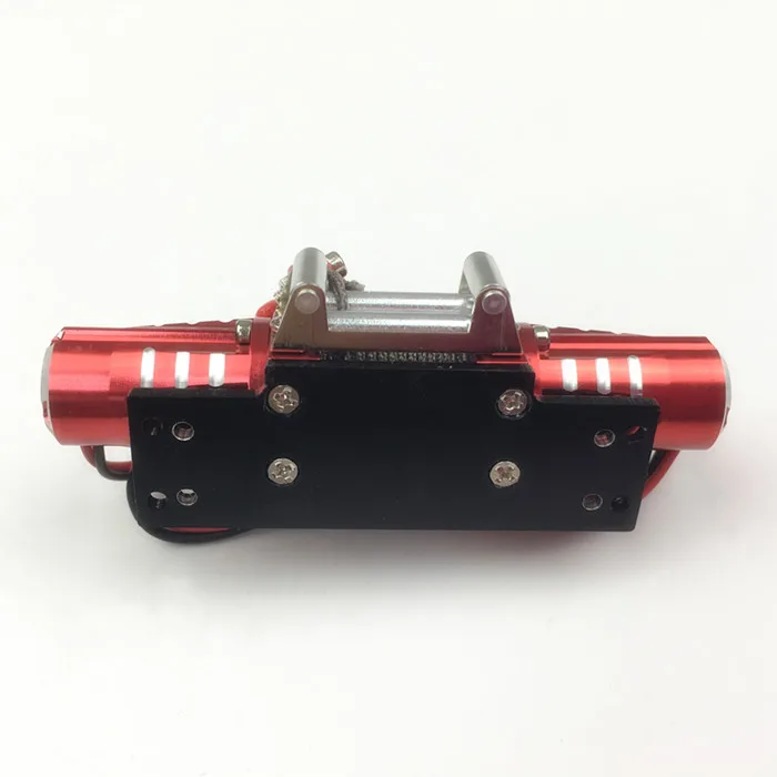Двухмоторная электрическая лебедка из алюминиевого сплава для 1/10 RC Cawler axic SCX10