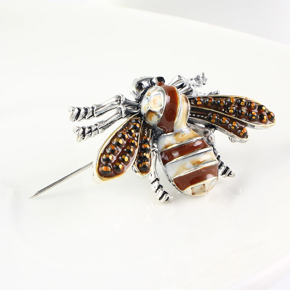 F &amp U Милая брошь в виде пчелы насекомого детская одежда для девочек аксессуары