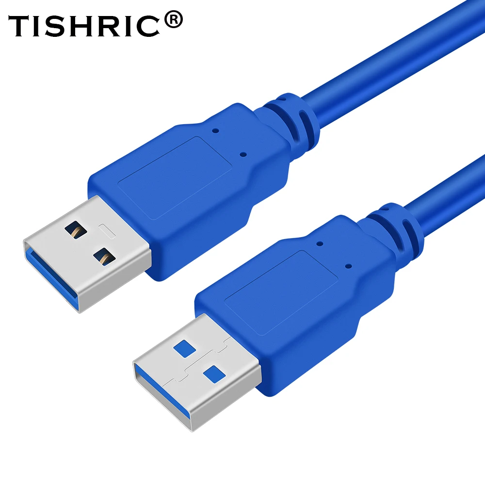 Кабель удлинитель TISHRIC 60 см USB тип А штекер 3 0 для радиатора жесткого диска