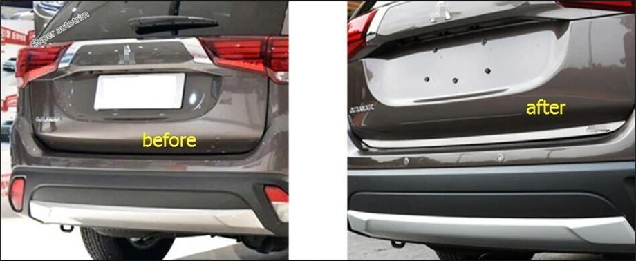 Переоборудование экстерьера Lapetus из нержавеющей стали комплект для Mitsubishi Outlander