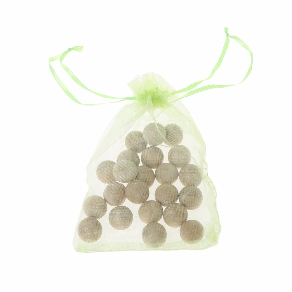

Camphor Balls 20Pcs Durable Smell Cedar Round Balls Clothes Drawer Book Moth Insect Repellent