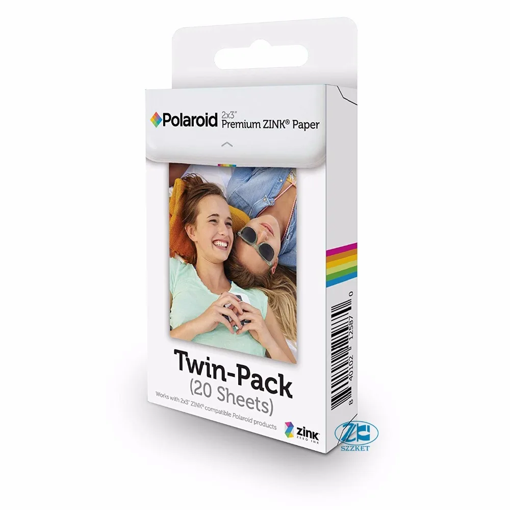 Премиум ZINK paper 2*3 ''для мгновенной фотокамеры Polaroid Z2300 Snap Touch Zip Pinter Socialmatic Instagram Photo paper