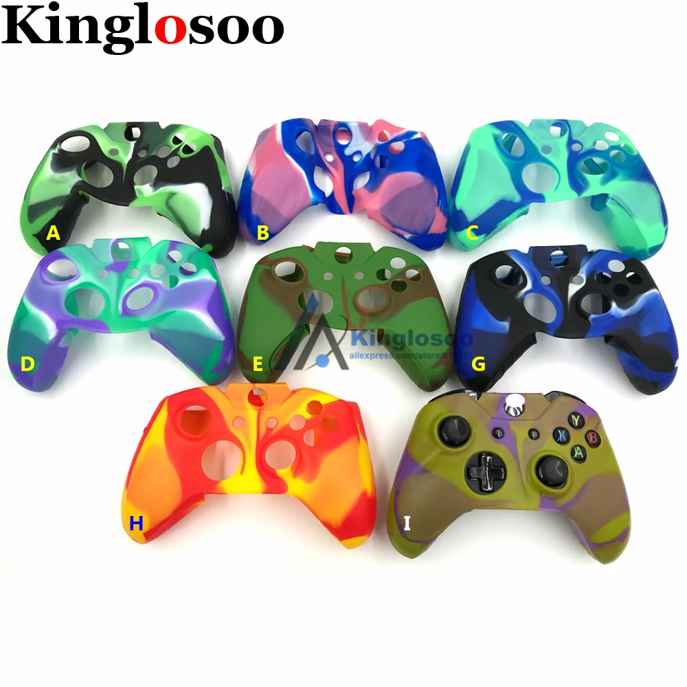 Камуфляжный силиконовый защитный чехол для Xbox One | Электроника