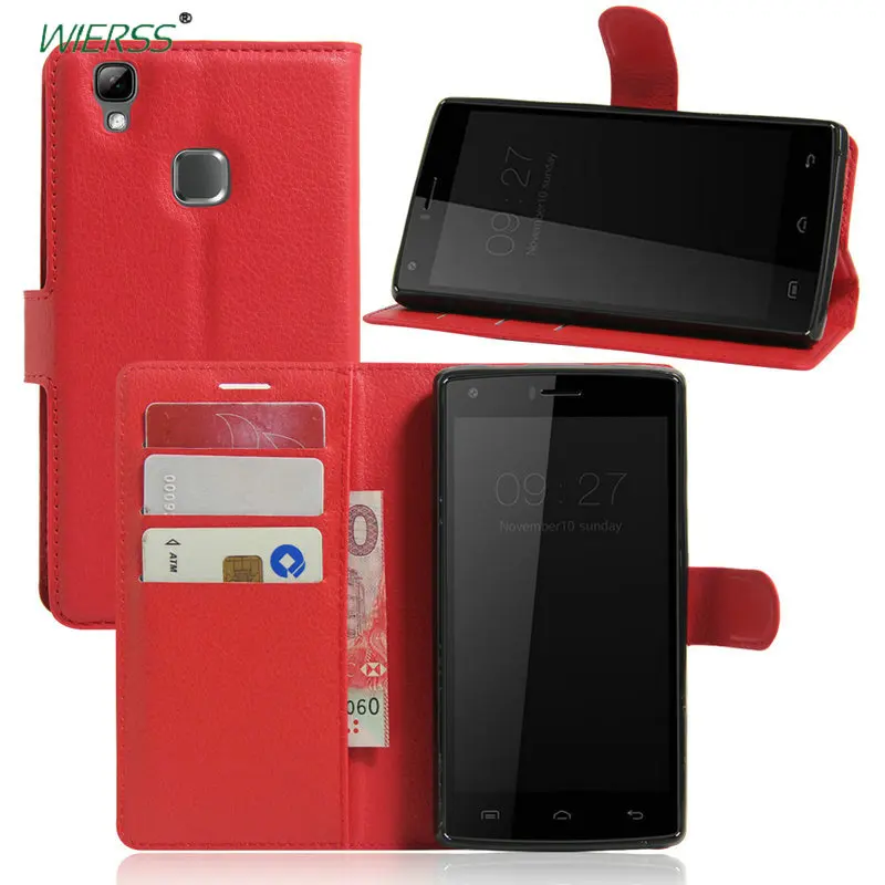 Роскошный кожаный чехол-книжка с бумажником для Doogee X5 Max pro 5 0 дюйма чехол-накладка