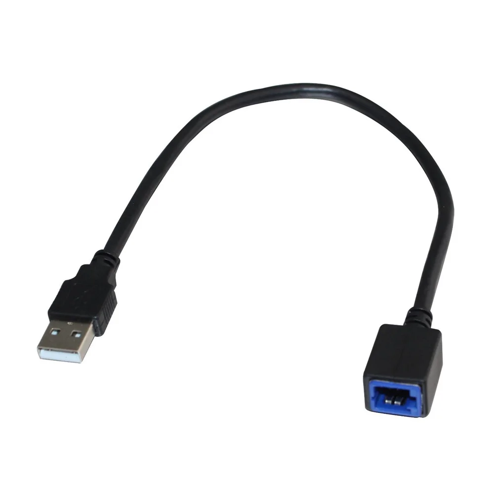 B Разъем для USB адаптера для Nissan Teana Qashqai Автомобильное CD-радио аудио медиа модифицированный кабель провода - Название цвета: B