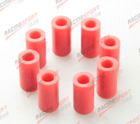 8 шт 16 мм силиконовая заглушка Впускной вакуумный шланг Торцевая крышка |