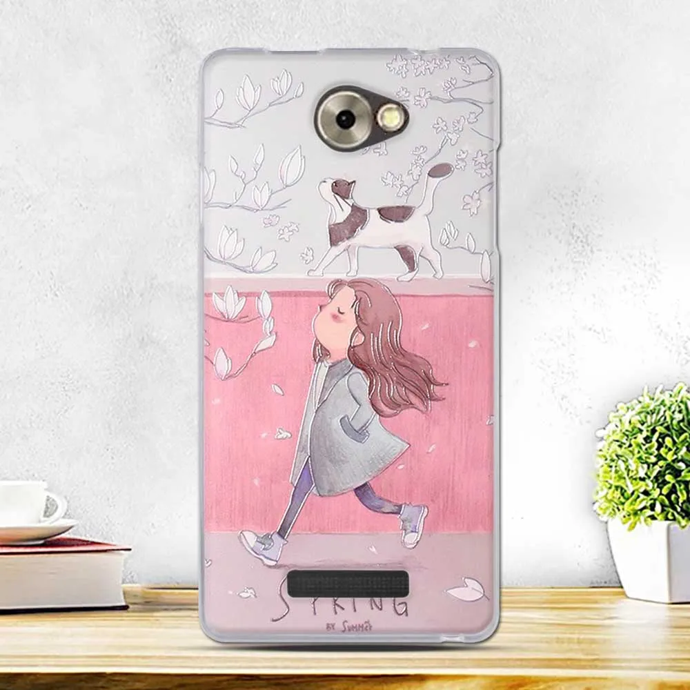 Чехол для BQ BQS 5070 Magic Cover 5 0 &quotсиликоновый мягкий ТПУ чехол корпуса Fundas BQS5070 Cases Coque