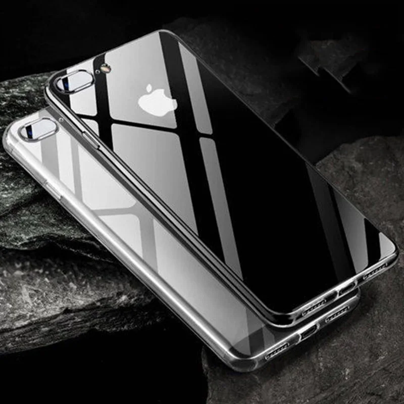 Прозрачный чехол для телефона iphone 11 Pro Max 6 6S 7 8 Plus XS MAX XR X SE 2020 тонкий мягкий ТПУ