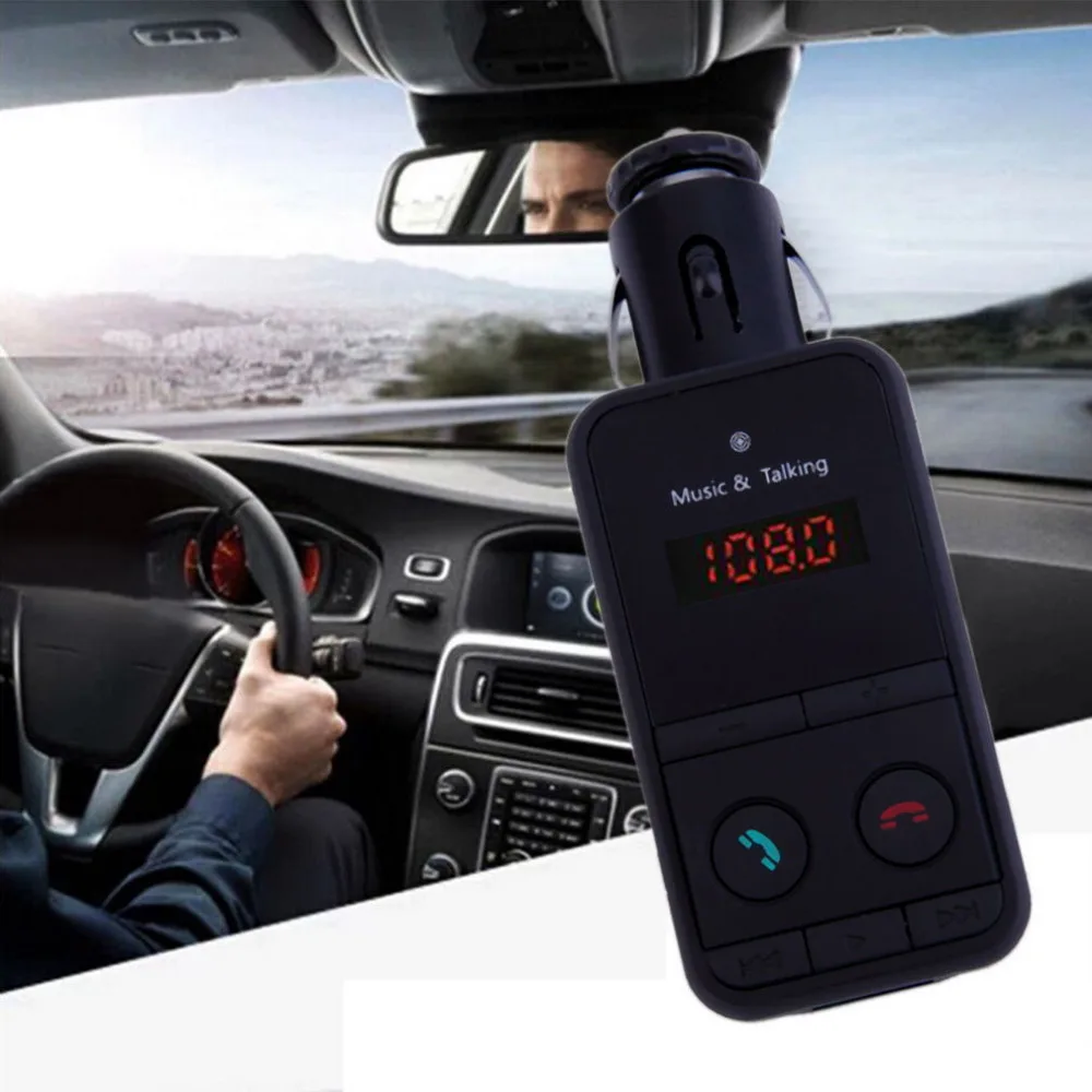 Liplasting Hands-free Wireless Bluetooth FM Transmitter Modulator Car Kit MP3 Player W/ decoder chip | Автомобили и мотоциклы