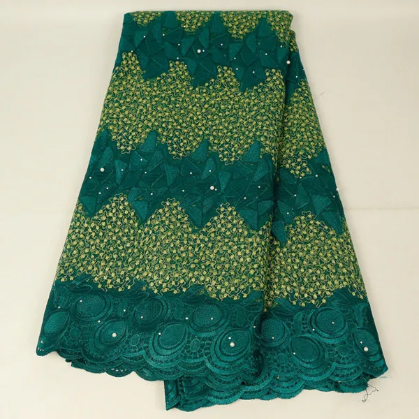 dark green Последняя французская нигерийская кружевная ткань высокого качества вышитая Тюль кружевная ткань в африканском стиле с камнями для свадьбы вуаль кружева - Цвет: dark green