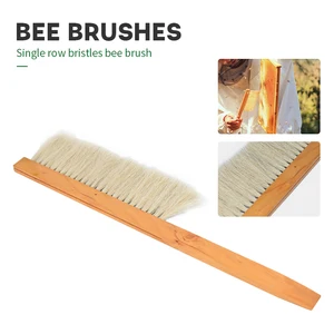 Инструменты для пчеловодства, деревянная щетка для подметания, щетка для пчеловодства с одним рядом щетин, новые щетки для пчеловодства, оборудование для пчеловодства