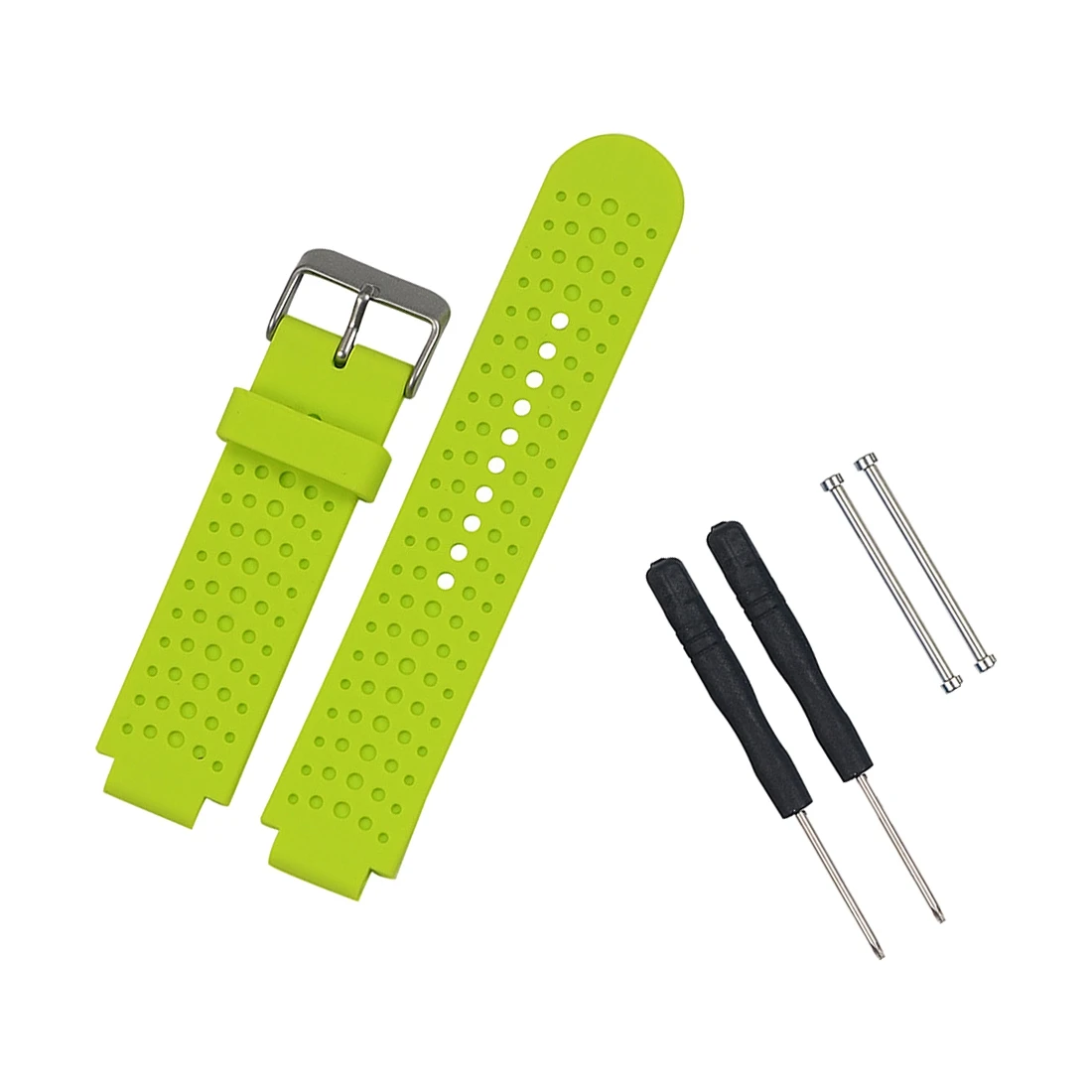 Soft Silicone Strap Replacement Watch Band For Garmin Forerunner 230/235/220 Yellow | Электроника