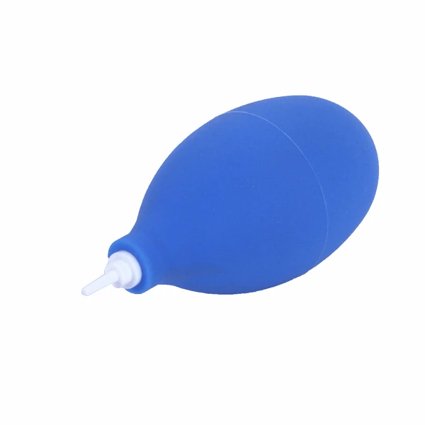 

10pcs/lot High quality Blue color small strong Camera Lens Clearing Clean-cloth Air Blower with tracking number