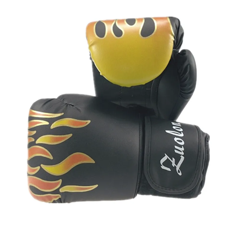 ПУ Муай Тай Боксерские перчатки ММА Санда Боевые кунгфу для женщин мужчин боев