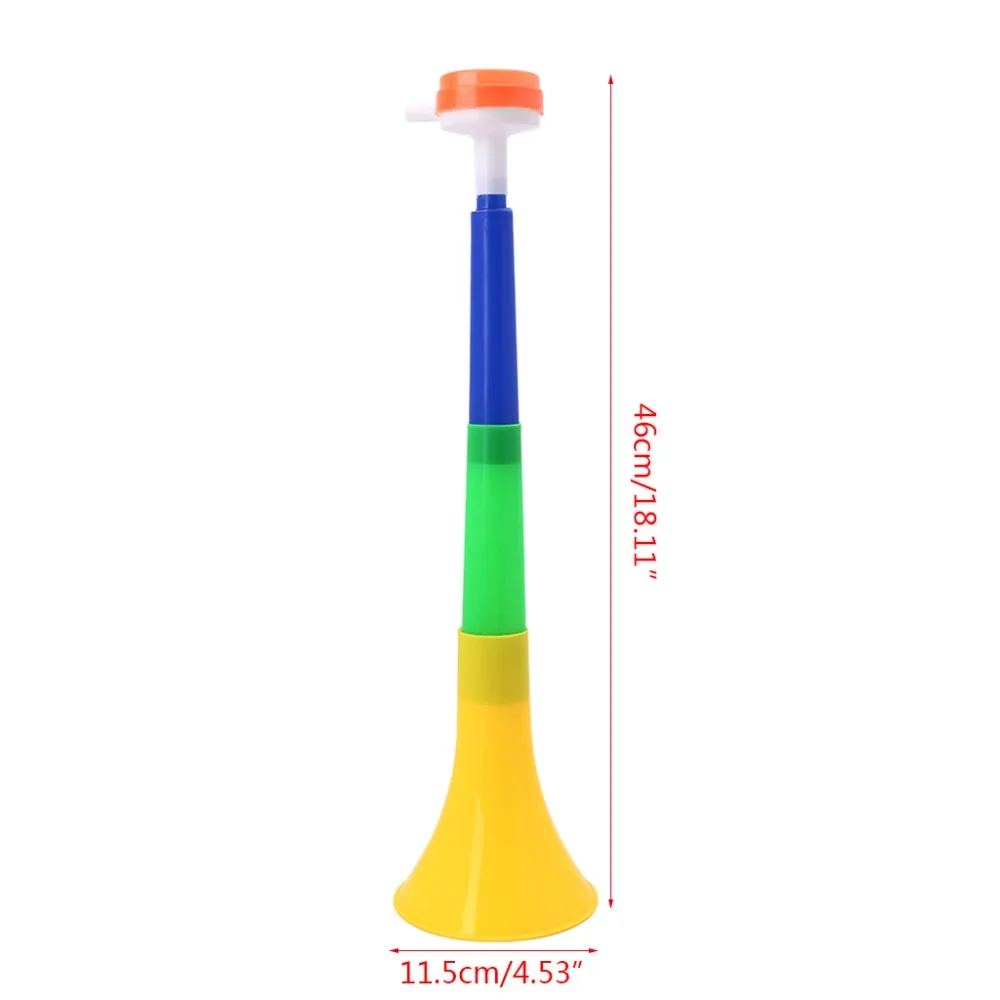 Футбольный стадион Cheer Fan Horn футбольный мяч Vuvuzela Детская труба для чирлидинга |