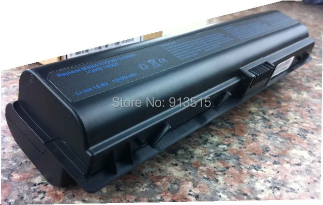 12 ячеек 10400mAh Аккумулятор для ноутбука HP Compaq Pavilion DV6000 dv2000 Presario C700 A900 F500 V3000 V6000 G7000