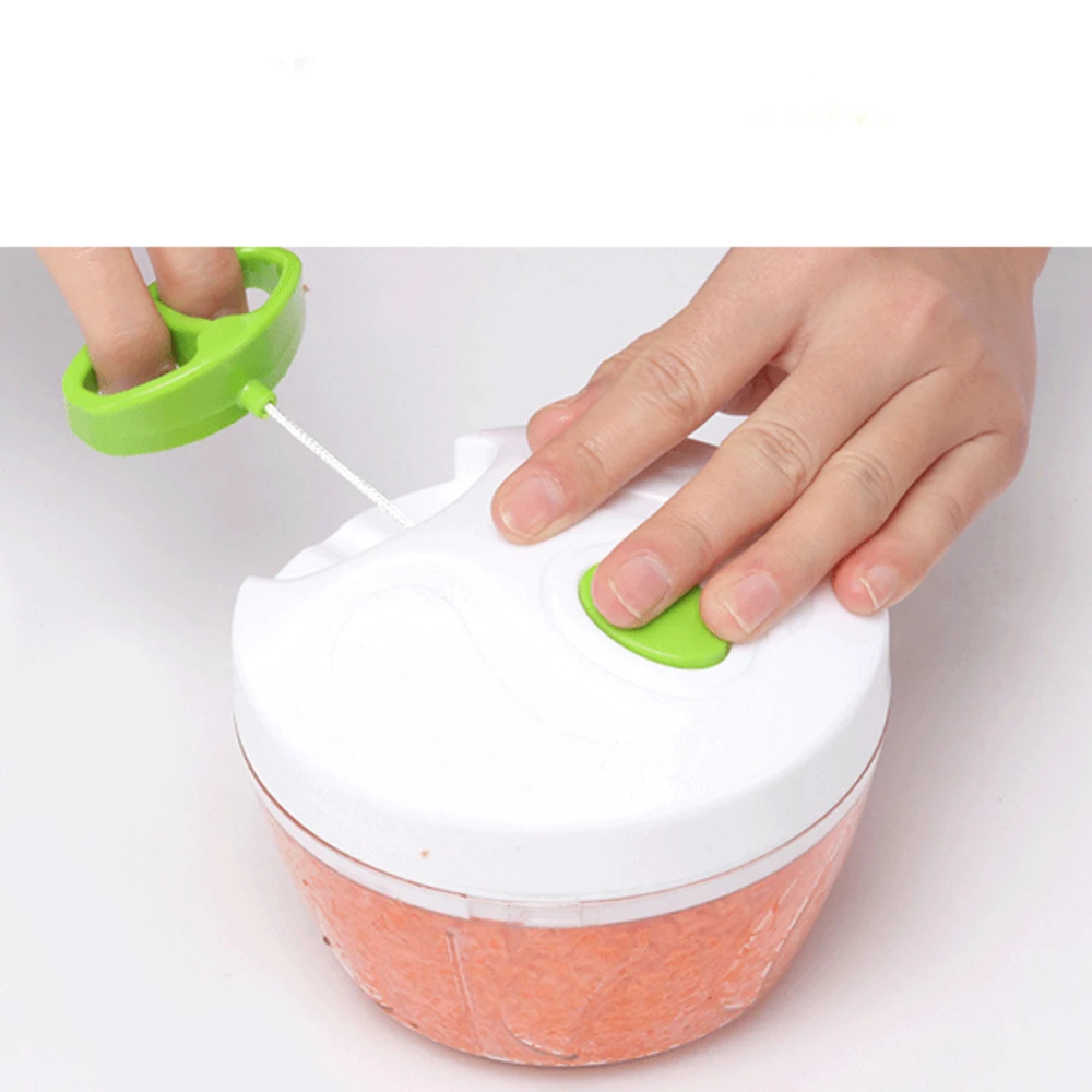 Кухонный измельчитель для еды домашний ручной Ручная Веревка комбайн слайсер