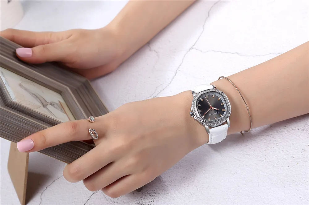 CRRJU, Топ бренд, женские роскошные модные повседневные квадратные наручные часы, женские кварцевые часы с ремешком из нержавеющей стали, Reloj Mujer