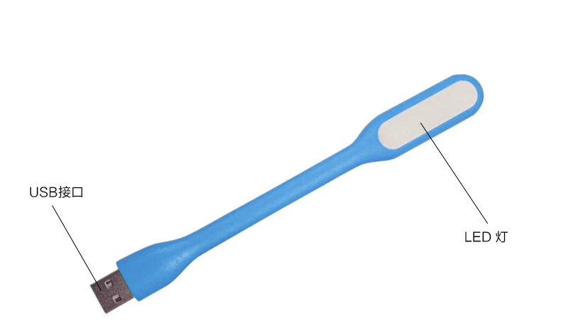 Бесплатная доставка Ультра-яркий 1.2 Вт Светодиодная лампа USB для Тетрадь