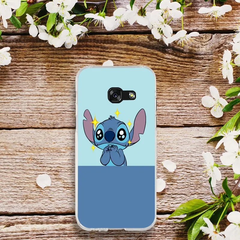 Pictute 6 Горячие Лило и Стич Охана; Очаровательная Женская обувь под подарочный набор для samsung Galaxy A3 A5 A7 J1 J2 J3 J4 J6 J5 J7 J8 в виде ракушки Мягкий ТПУ чехол с мультипликационным рисунком - Цвет: Pictute 6