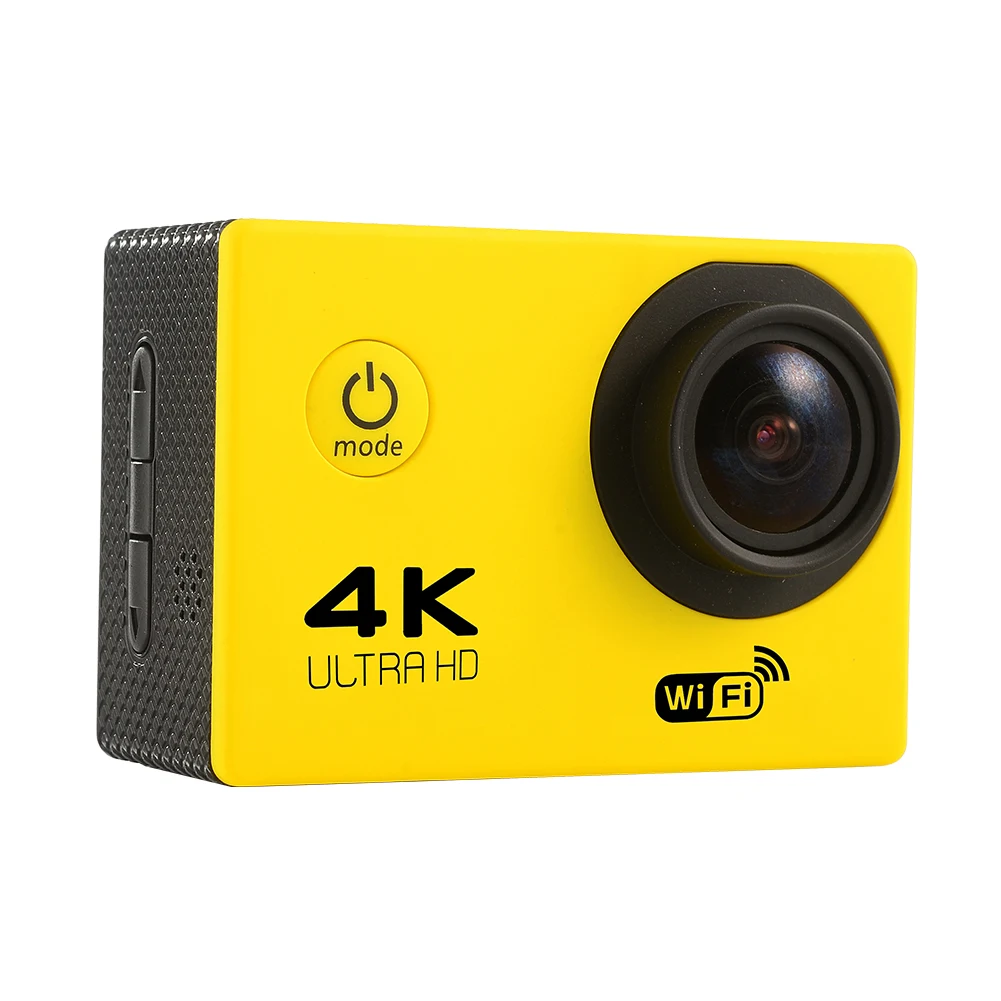 Yellow Новая Водонепроницаемая подводная камера 4K SJ9000 Wifi HD 1080P Ультра Спортивная Экшн-камера DVR Cam видеокамера с водонепроницаемым корпусом - Цвет: Yellow