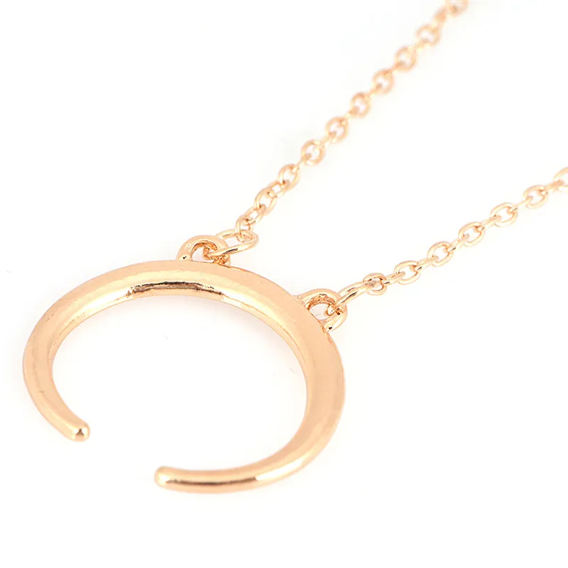 Hoorn Boho Dubbellaags чокер Kettingen 2017 Винтаж Bijoux Handgemaakte Crystal Ketting voor Vrouwen|ketting vrouwen|bijoux vintageboho