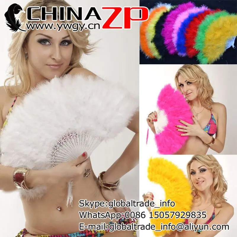 Китайский завод хорошее качество белый 11 дюймовый перьевой веер marрабу для