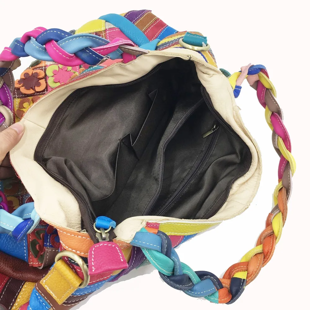 Сумка тоут LilyHood женская из натуральной кожи модный саквояж на молнии с ручками