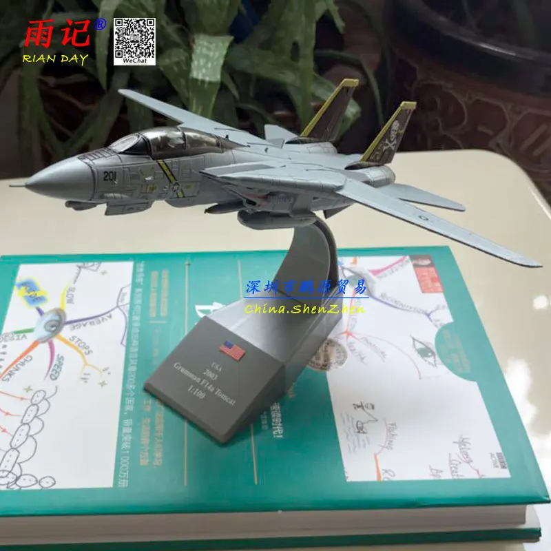 3 шт./лот Оптовая Амер 1/100 весы F14 Tomcat F-14A/B AJ200 VF-84 истребитель Литье металла военный