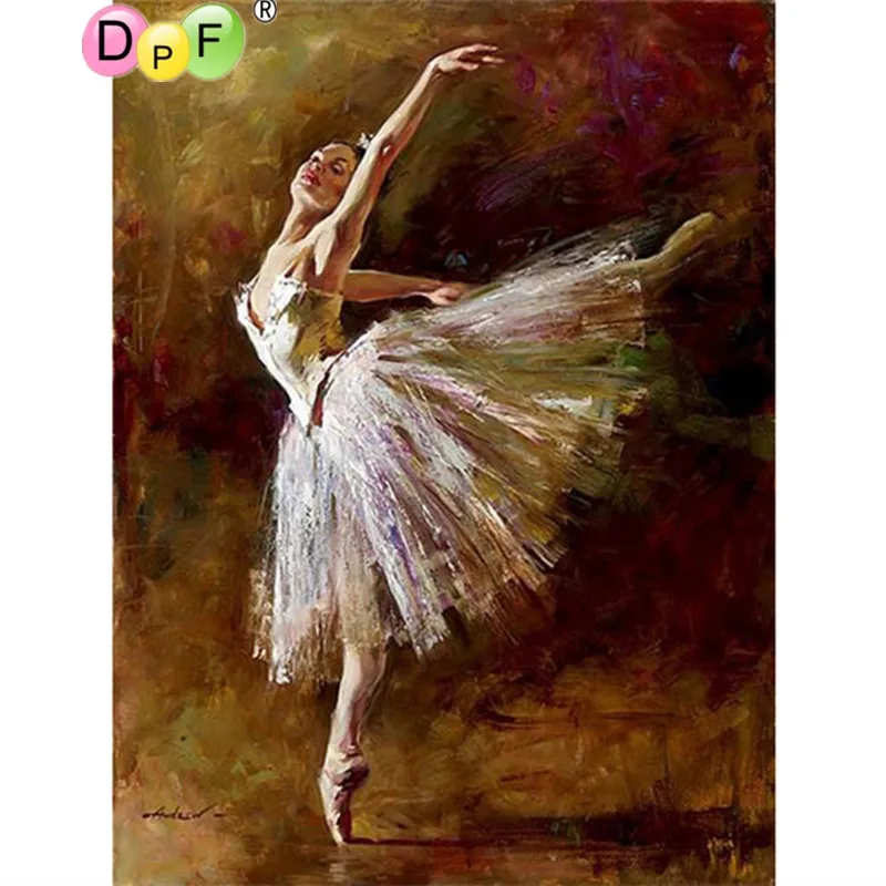 DPF 5D алмазная живопись вышивка крестиком рукоделие мозаика полный сверло для