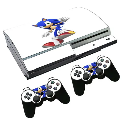 0606 Sonic Heroes, наклейка на кожу для PS3, Fat playstation 3, консоль и контроллеры для PS3, Fat Skins, Виниловая наклейка - Цвет: 0606
