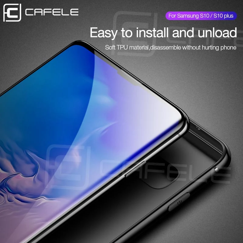 Cafele Matte TPU Soft Case Cover for Samsung Galaxy S10 Ultra thin 0.4mm Plus e Silicone |