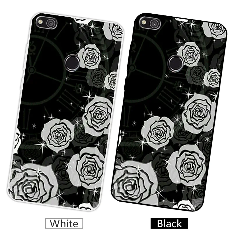 Чехол для Huawei P8 lite 2017 задняя крышка телефона P8Lite (2017) Чехлы прозрачные мягкие