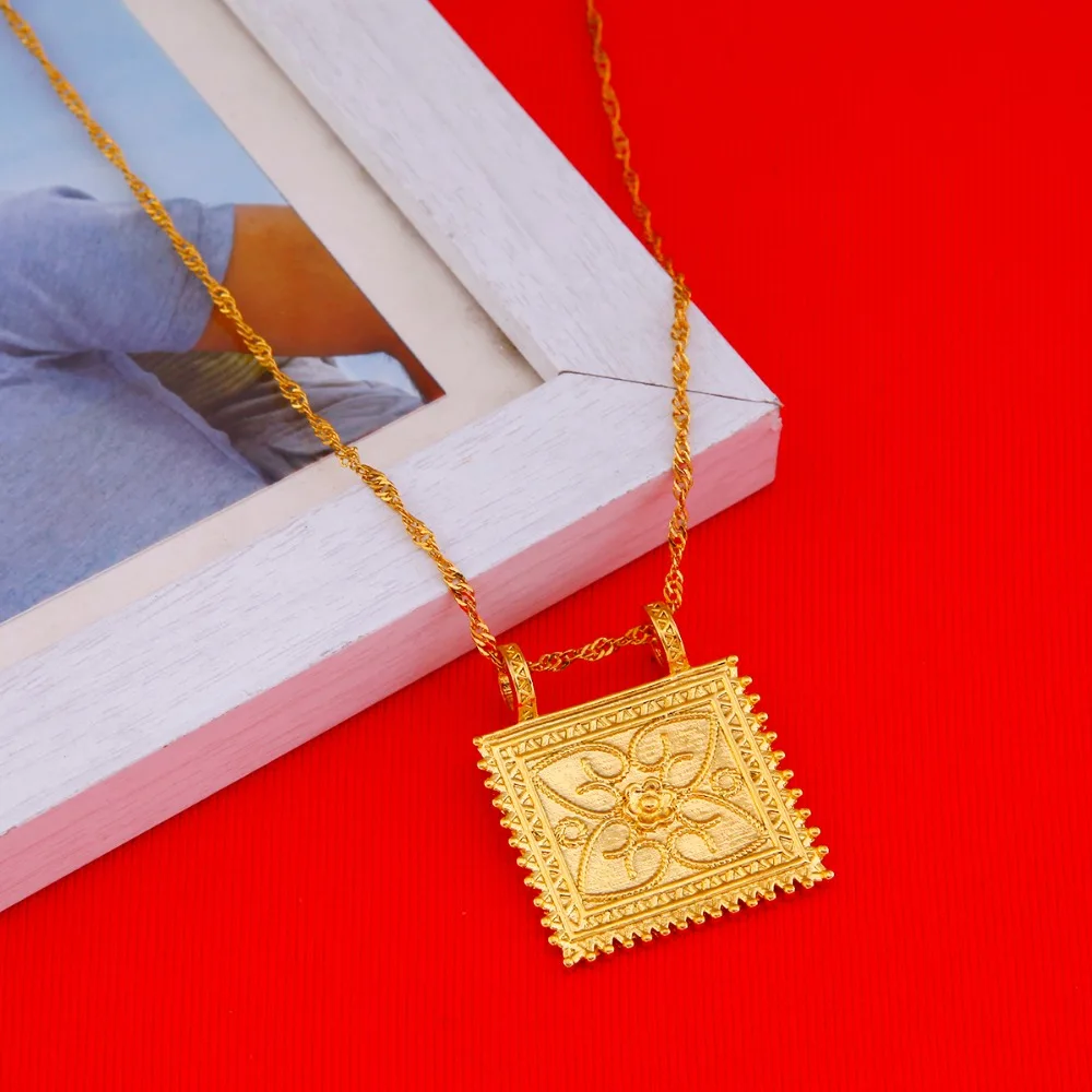 Цепочка с подвесками в виде Эритреи для женщин и мужчин Ювелирное Украшение