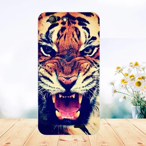 Soft Tpu Fundas Sheer For Vertex Impress Lion Cases Silicone Painted Wolf Rose Cat Phone Case Back Cover | Мобильные телефоны и