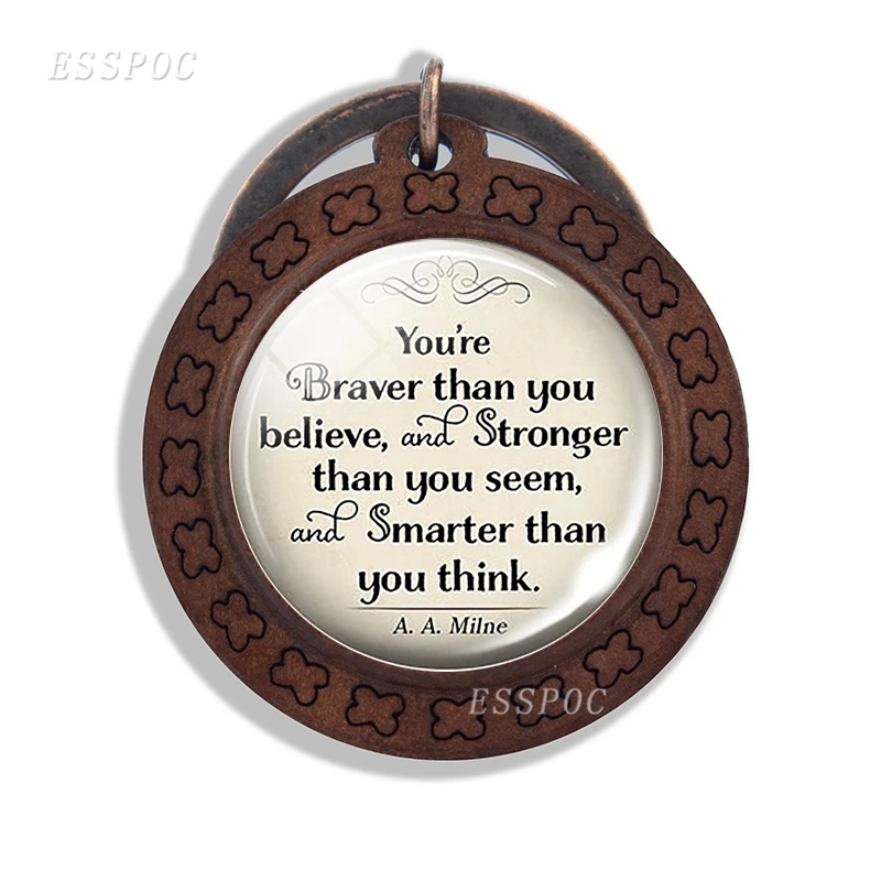 2019 винтажный деревянный брелок с надписью стеклянный купол Деревянные ювелирные