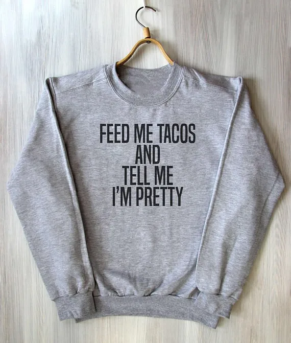 Кормите меня тако и скажите мне что я красивый пот еду счастливое питание