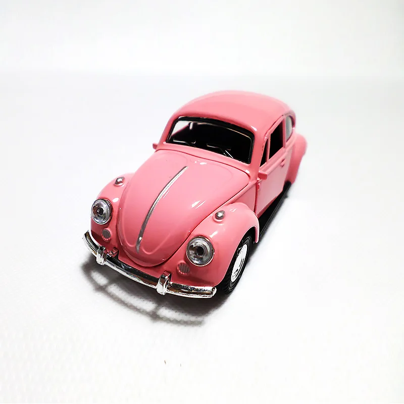 1pcs Pink CHUKY 1 шт. авто Интерьер Мини Жук автомобиль модель безделушка детские игрушки подарки для Audi a3 a4 b6 b8 b7 b5 a6 Volkswagen VW Polo Golf 4 5 7 - Название цвета: 1pcs Pink