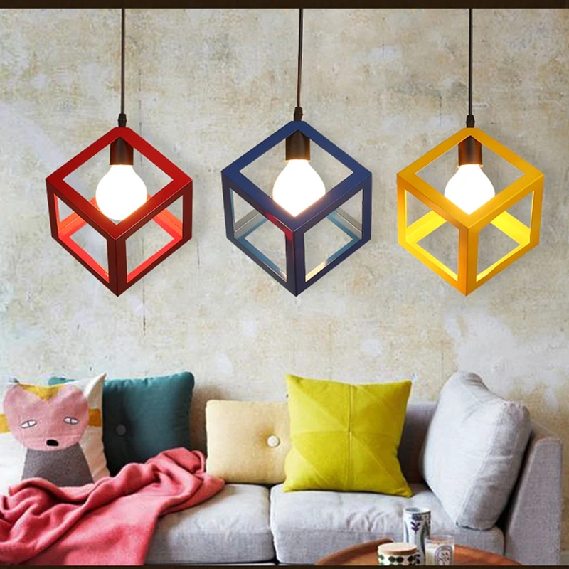Подвесные светильники LuKLoy Lamp светодиодный ная красочная рамка светодиодная