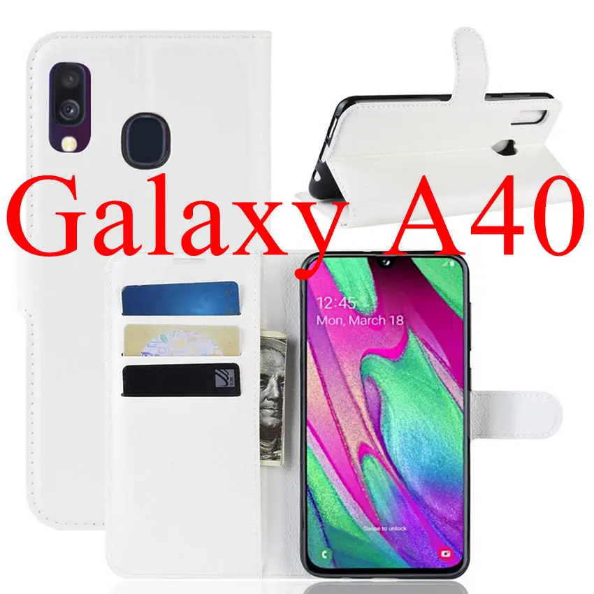 A50 A40 A60 A70 Чехол Флип кожаный чехол для samsung Galaxy A50 A40 A60 A70 крышка полное покрытие Защитная пленка для экрана, защита пленка