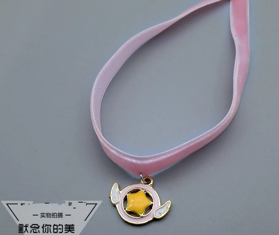 Cardcaptor Card Captor Sakura Star Key Staff Necklace NeckRing 30+5 cm | Украшения и аксессуары