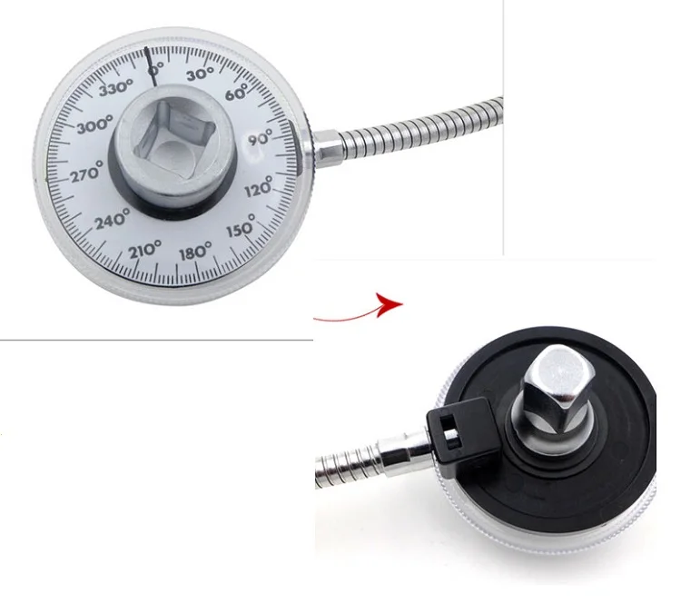 NEW 1PC Magnetic Torque Protractor wrench Motorq Angular Gauge 1/2" torque table TaiWan | Инструменты