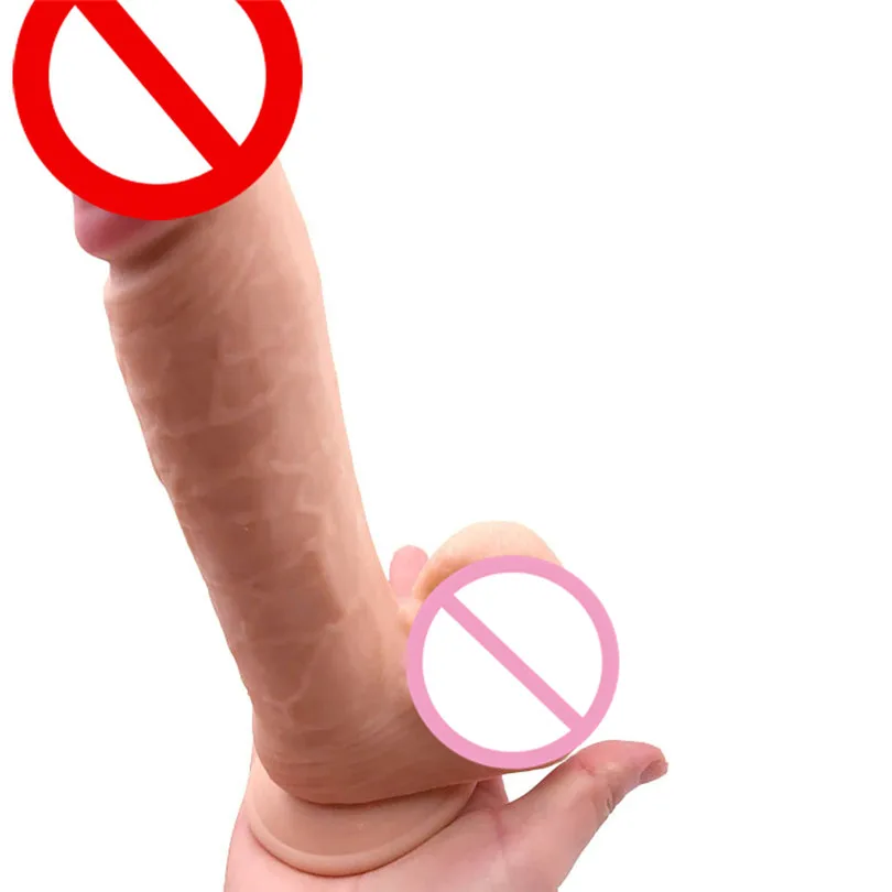 Фаллоимитатор вибраторы Реалистичная присоска фаллоимитатор секс игрушки для женщин Мягкие силиконовые
